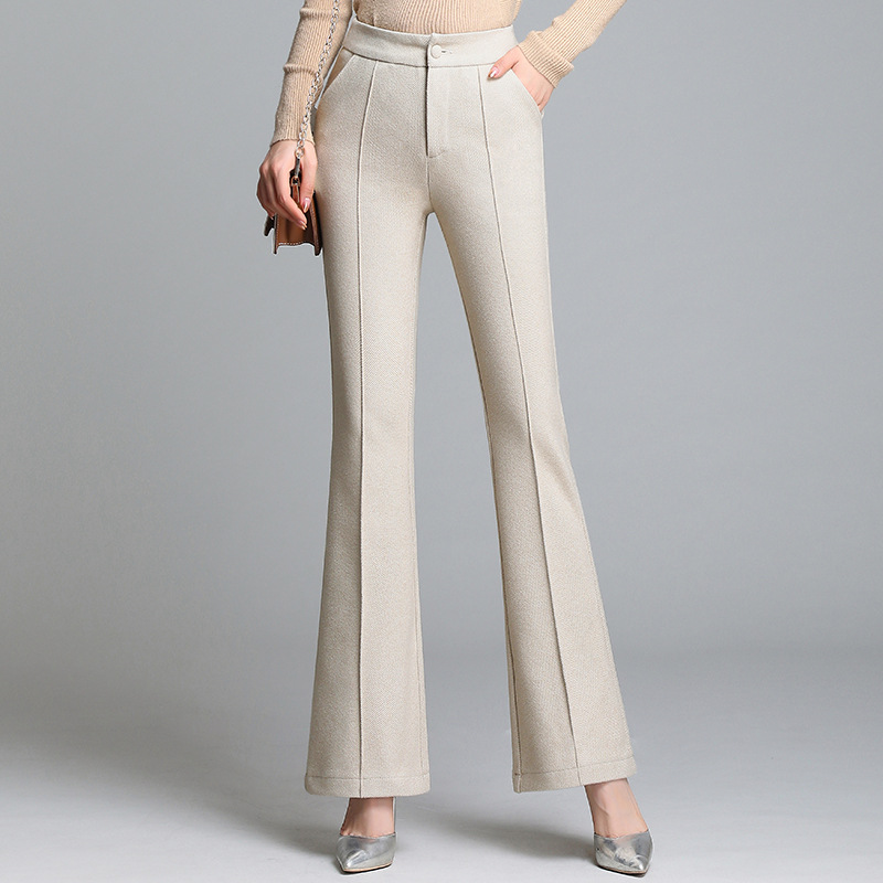 Fashion Fall Feeling Casual Trousers Loose High Waist All-match