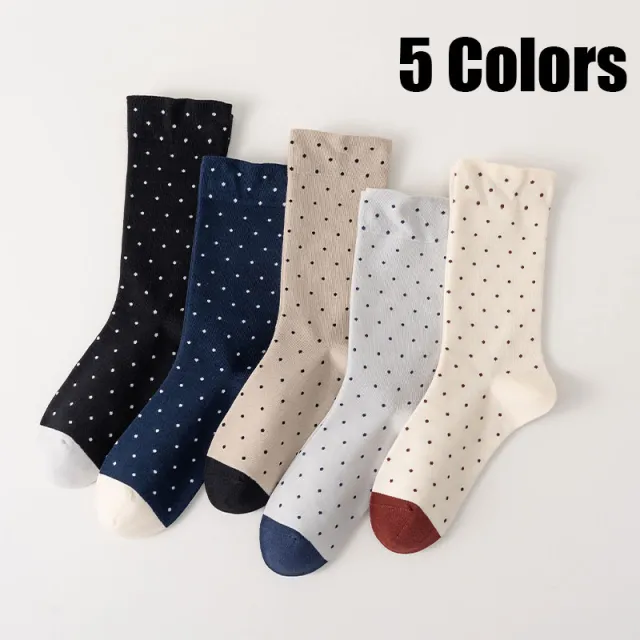 5 Pairs Women Cute Soft Socks Crew Lightweight Deodorant And Breathable Above Ankle Casual Dress Sock For Ladies Bootie Trouser For Outdoor Sports ... - Shop at LoveMi