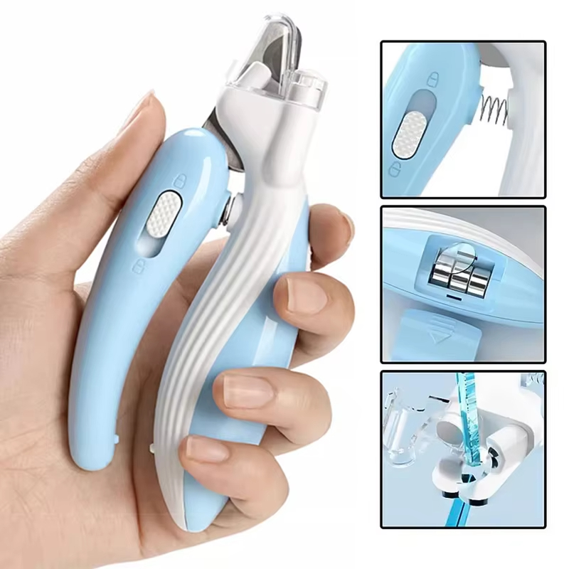 Cute Pets Nail Clippers Labor-Saving Dogs Nail Clipper Scissors  Professional Pet Nail Clippers Cat Nail Trimmer Labor-Saving Pet Claw Grooming Scissors For Dogs Small Animals Paw Nail Trimmer thumbnail 4
