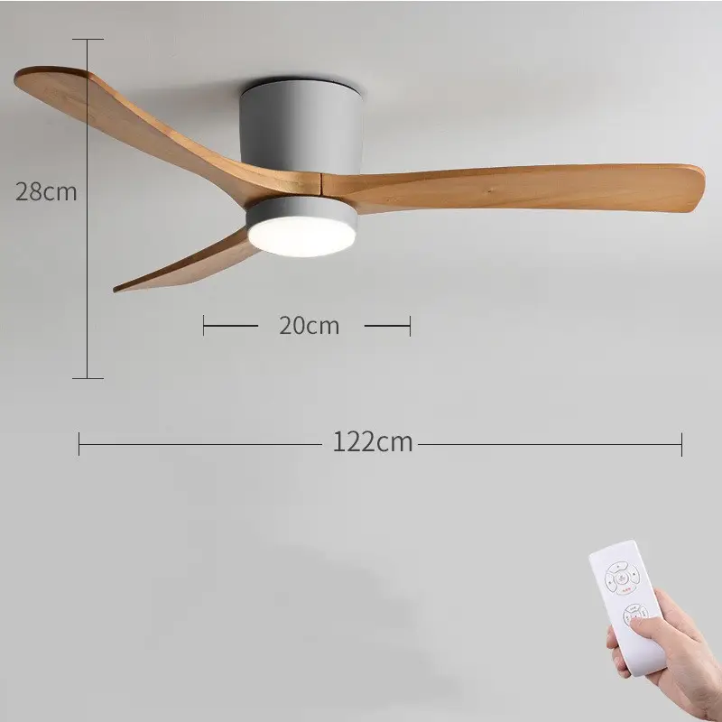 One Bedroom Household Electric Fan Pendant Lamp