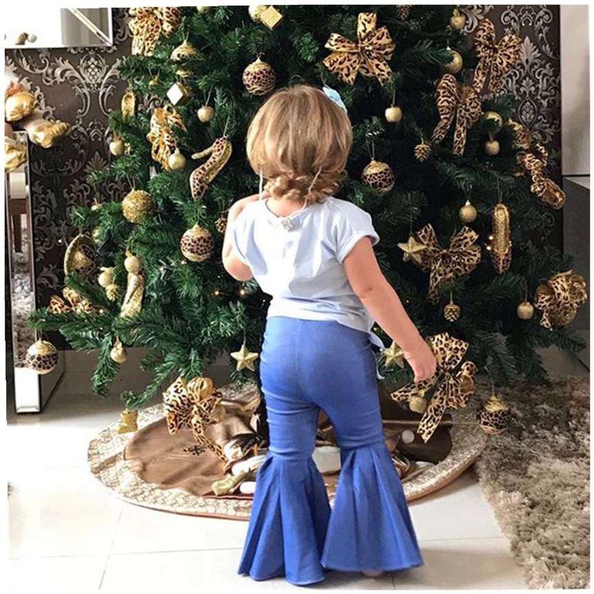 Title 6, Casual Cute Wide-Leg Jeans for Parent and Child...