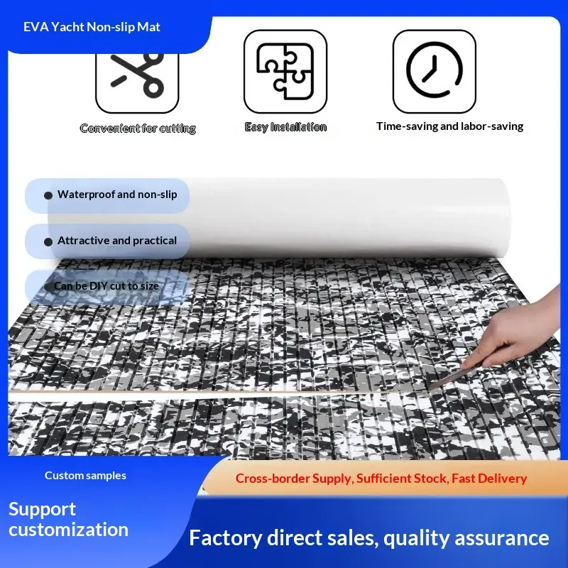 Eva Camouflage Yacht Waterproof Deck Anti-Slip Mat