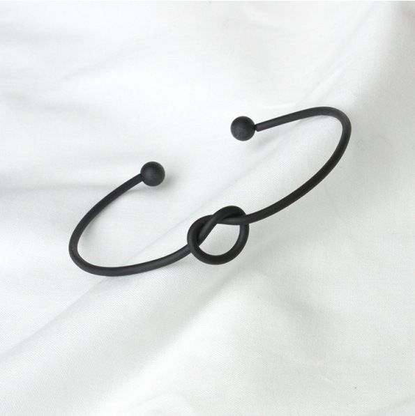 Knotted Bracelet With Adjustable Opening