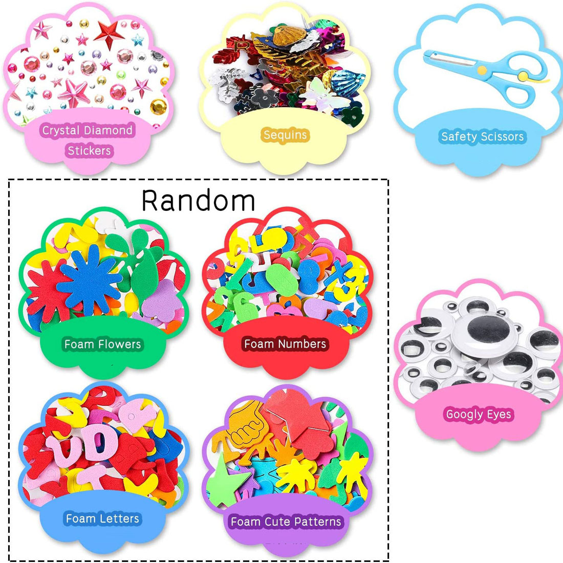 Early Education Toys, Children's Craft And Educational Toy Material Kits, Creative DIY Toy Sets, Handmade Toys.