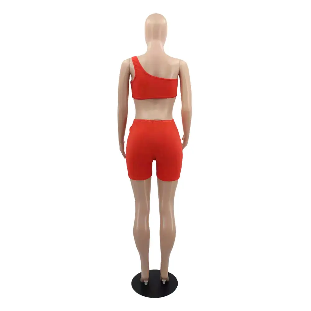 Fashion Casual Women's Sleeveless One-piece Shorts