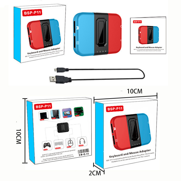 Tastatur mus Converter Gamepad Accessories - Miniatyr 5