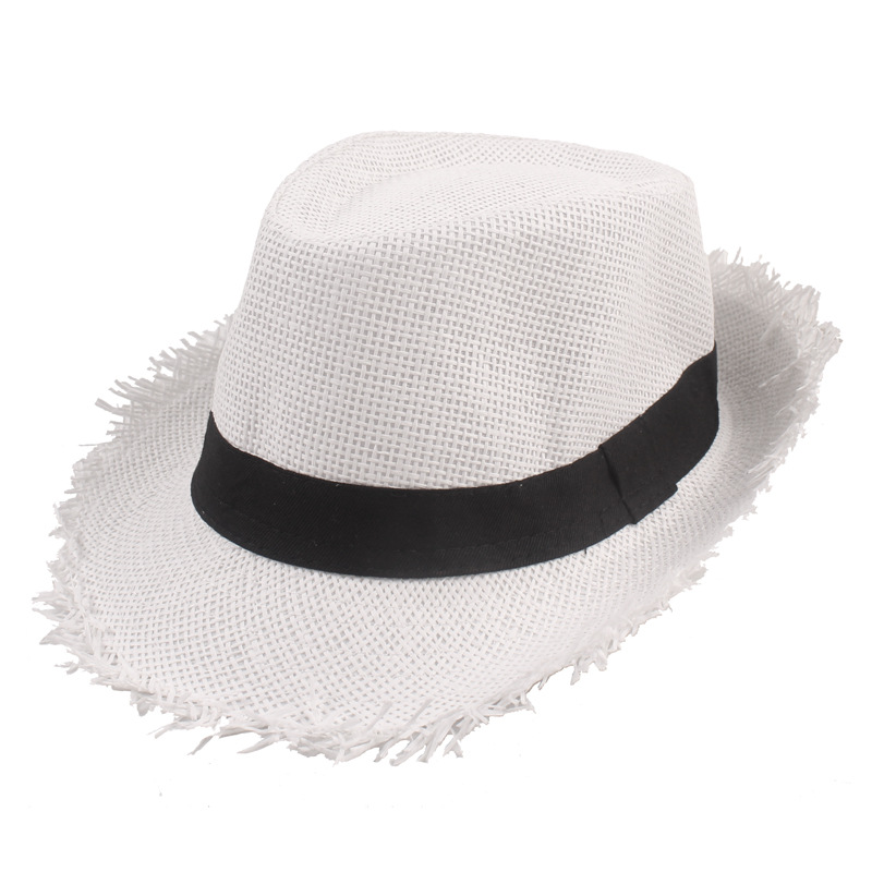 Top Men's Old Top Hats Straw Hats Summer Sun — foto 3