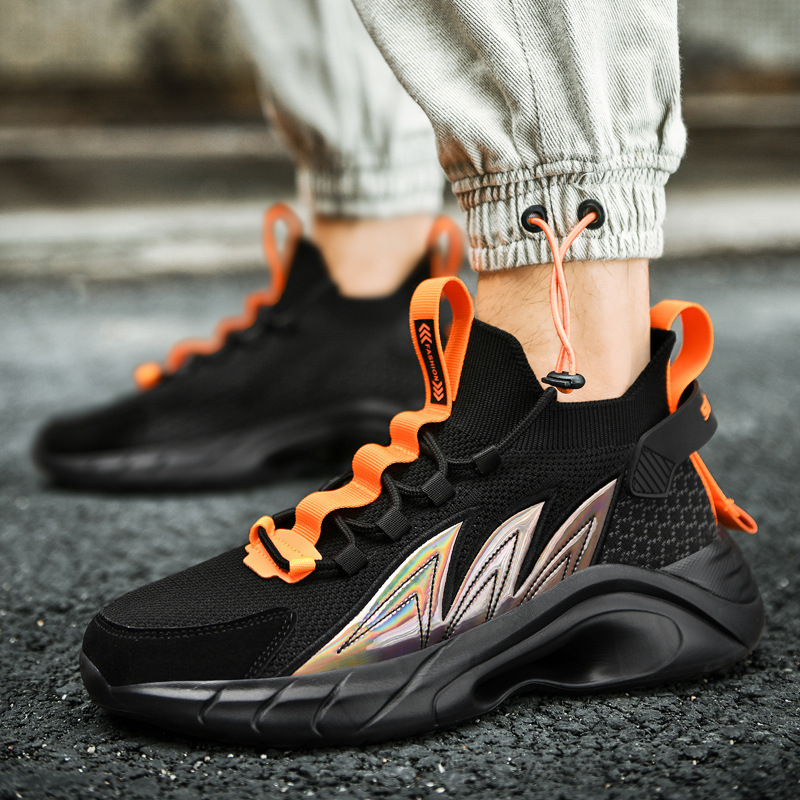 Повседневная обувь Легкая дышащая сетка Спортивная обувь для бега Модная мужская обувь