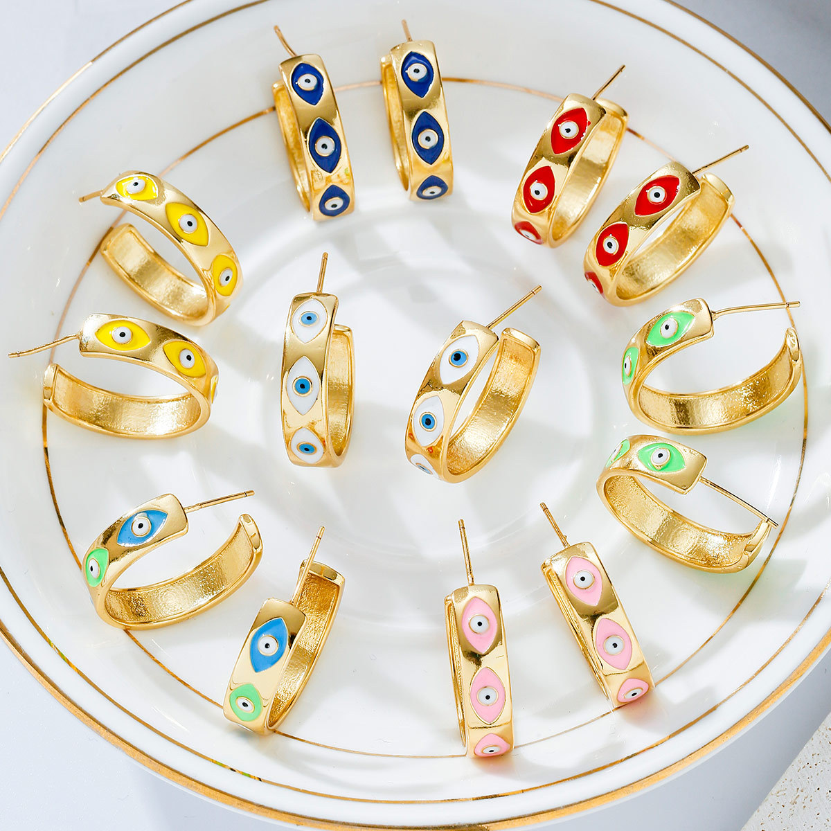 European And American Exquisite Earrings Female Niche