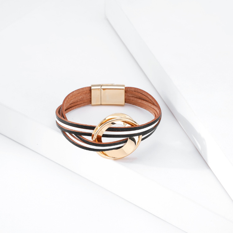 Bracelet Bohemian Multilayer Leather Fashion