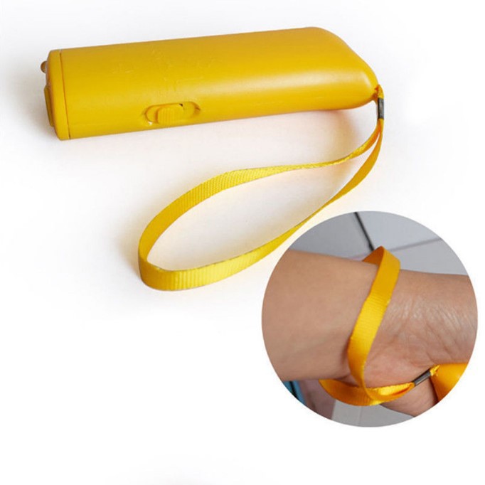 Boxed Battery-free Ultrasonic Dog Dispeller Dog Trainer Barking Dog Flashlight — foto 8