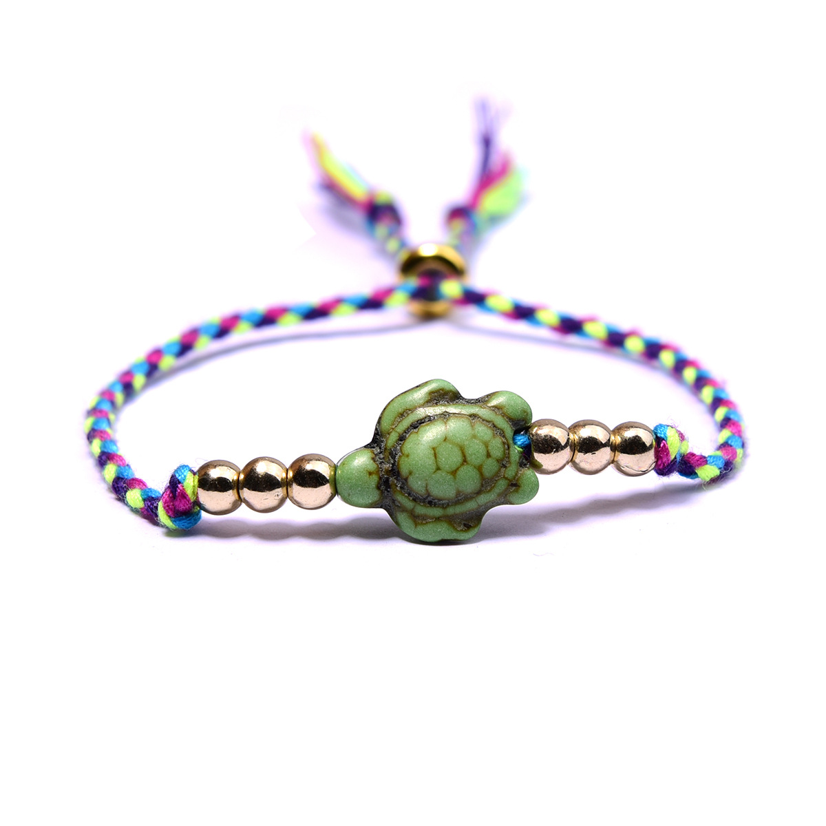 Woven Tortoise Summer Beach Bracelet