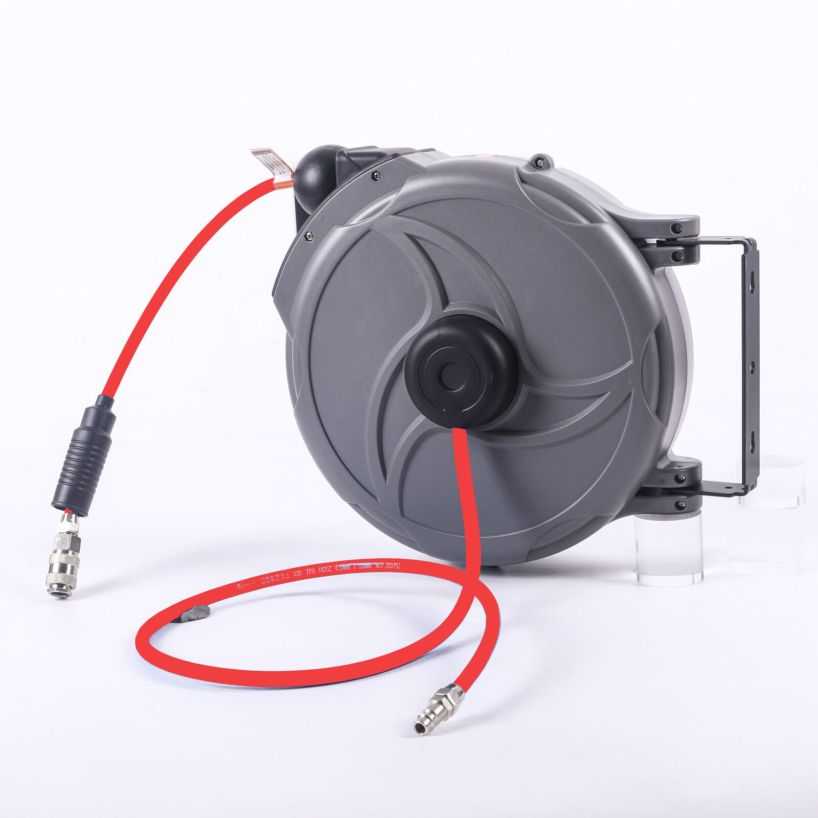 20m Air Line Compressor Air Hose Reel  Retractable Wall Mount 3
