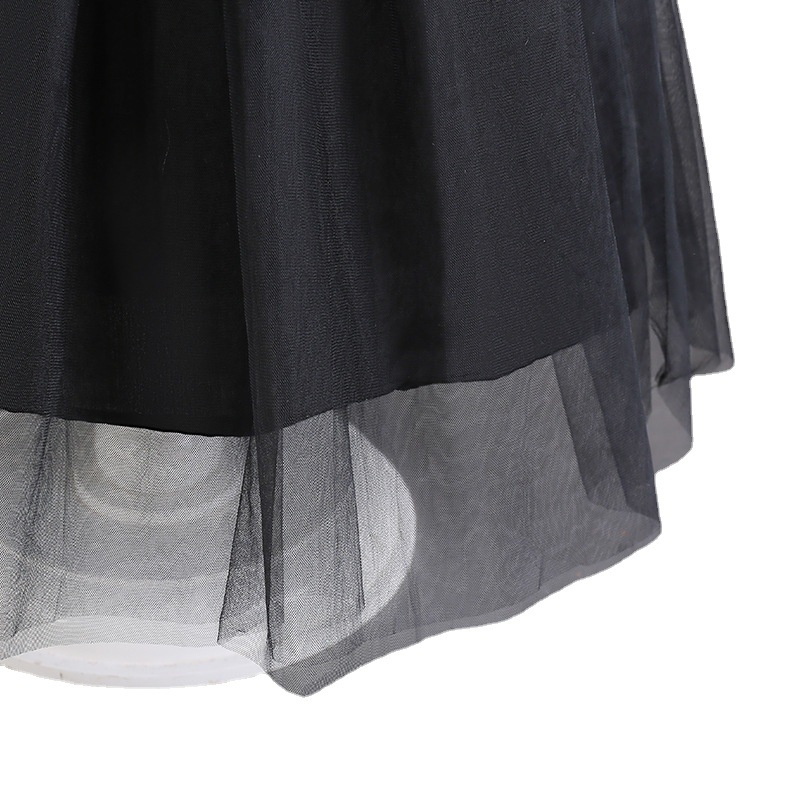 Title 4, Doll Collar Mesh Umbrella Princess Dress