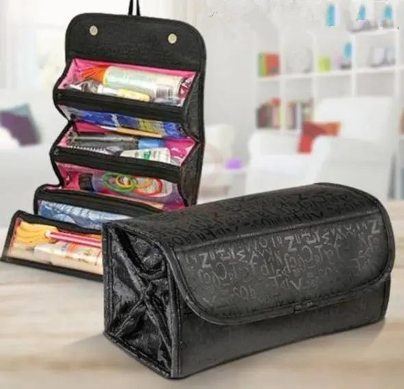 Cosmetic Bag Makeup Tools Bag Fashion Female Hanging Loop