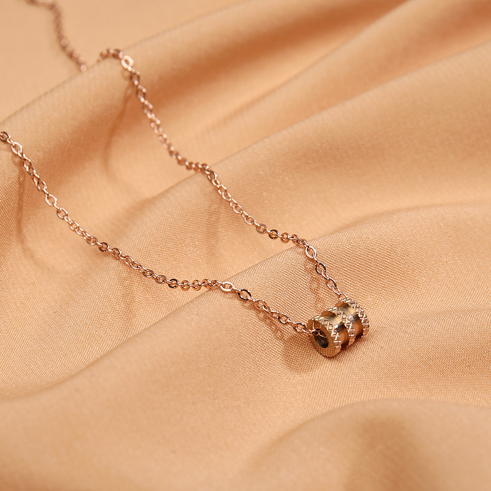 Small Waist Titanium Steel Collarbone Necklace