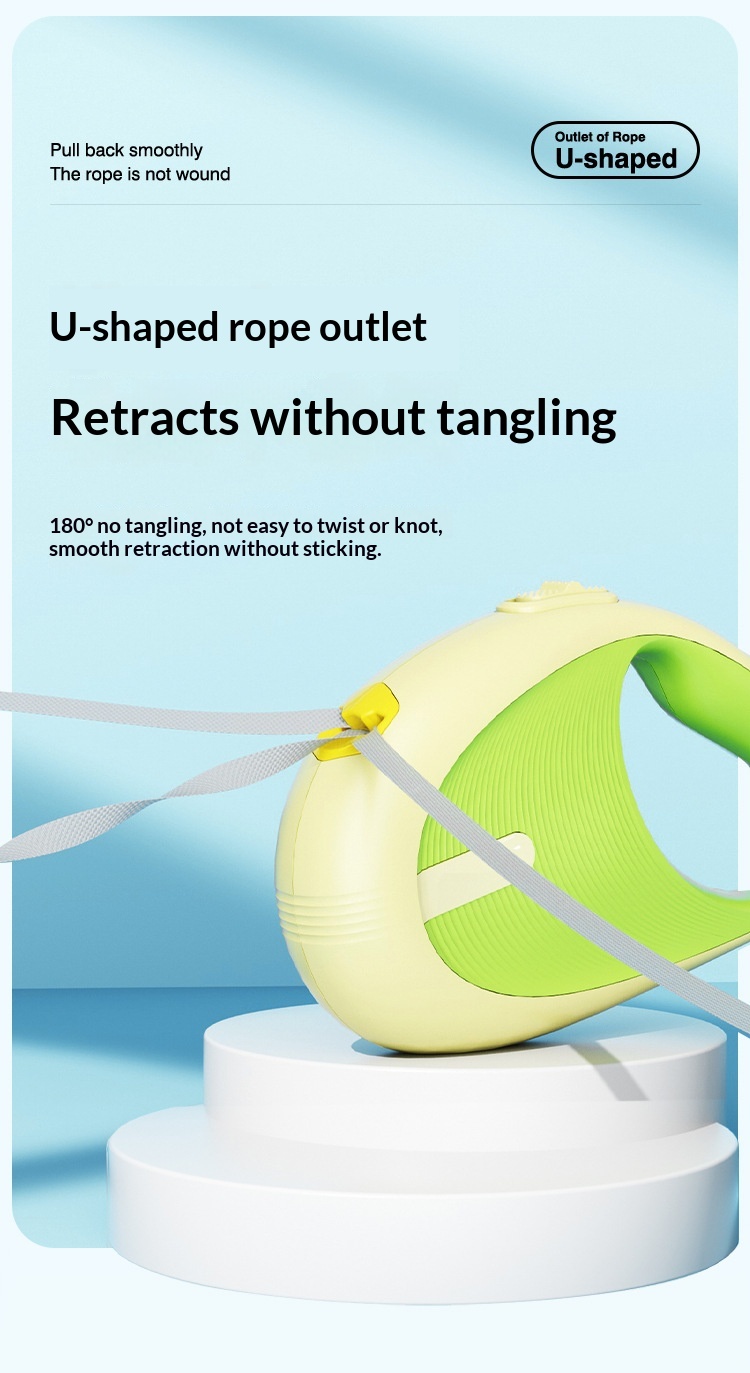 Retractable Dog Leash Shock-Absorbing Design For Large Dogs Durable Extendable Leash For Walking detail photo 24