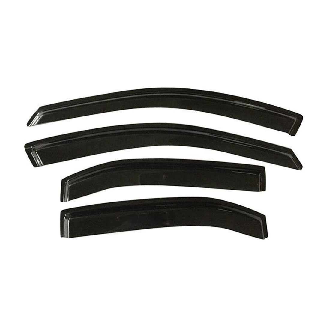 For Fusion MKZ Milan 06-12 Ford Fusion Window Visors Rain Sun Guard Vent 4Pc Set