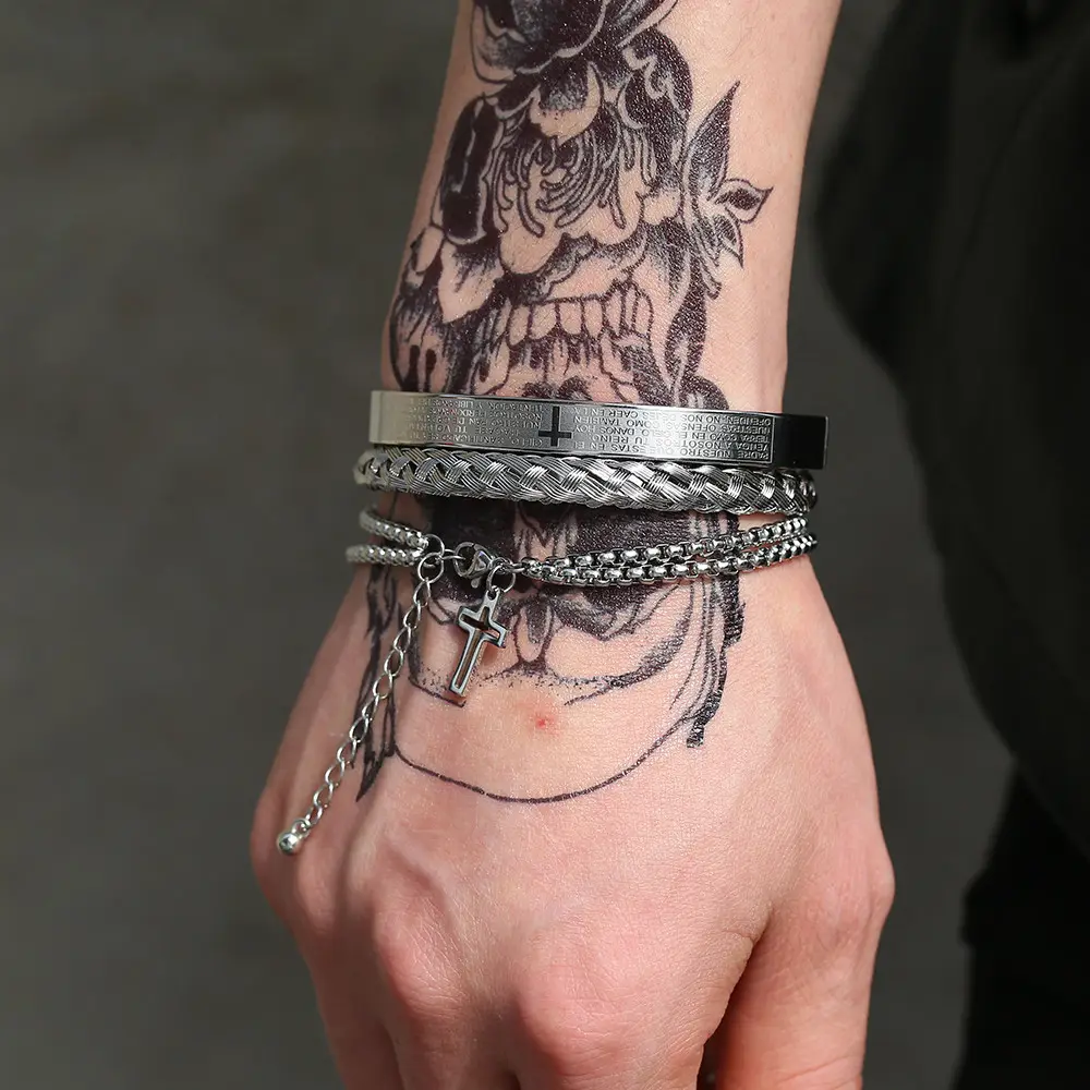 Party Mens Bangle Men for Bracelets Jewelry Male