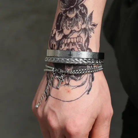 Party Mens Bangle Men for Bracelets Jewelry Male
