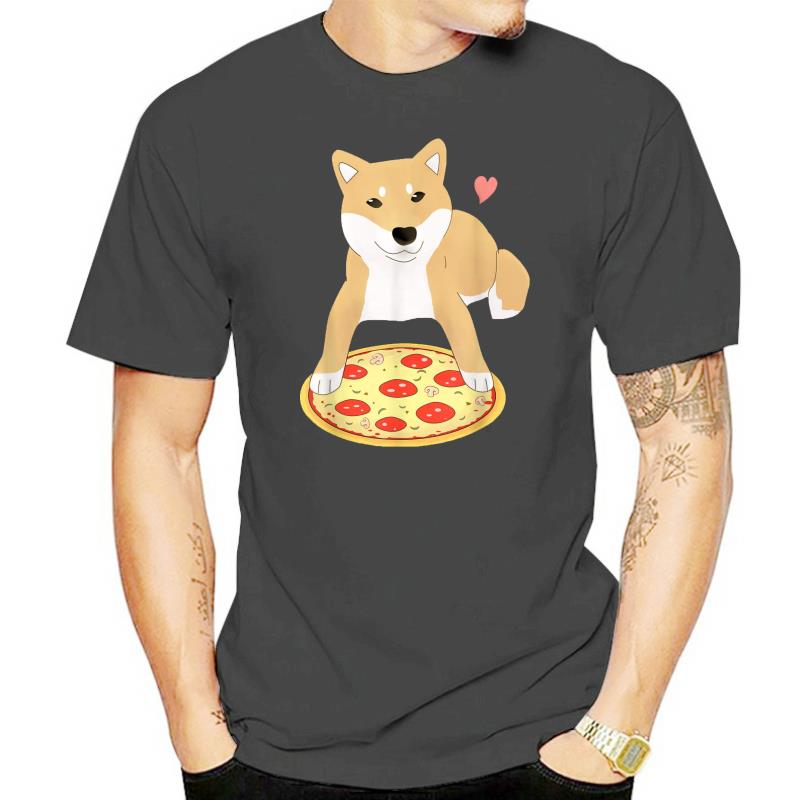 Title 4, Pizza Shiba Inu Dog Heart T-shirt voor honden- ...