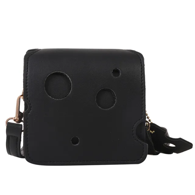 New Simple Fashion Cheese Small Square Bag Black - Shop at LoveMi