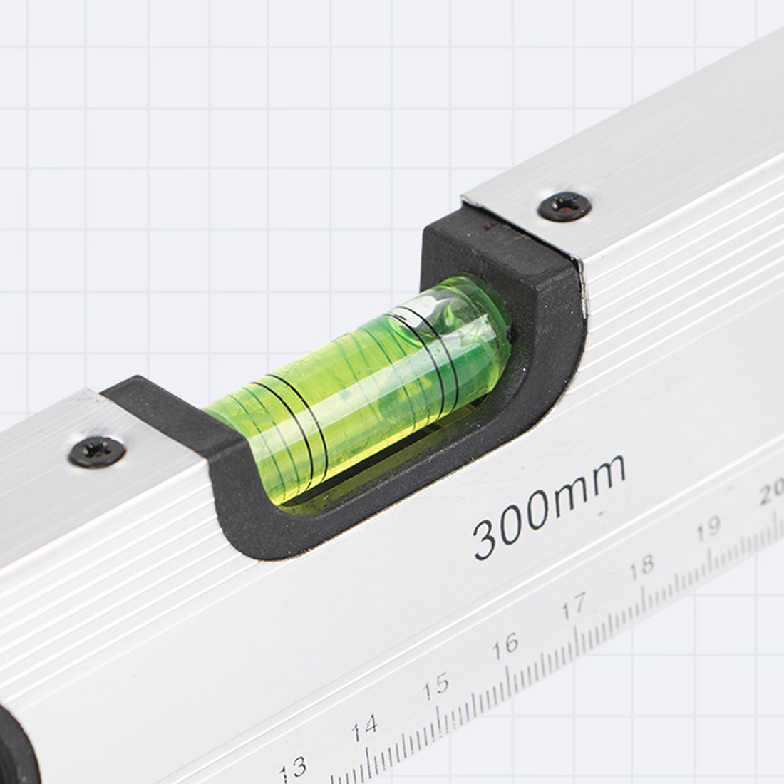 MAGNETIC 3 PIECE BUILDERS BUILDING SPIRIT LEVEL SET - 300, 600, 1000mm Silver — image 8