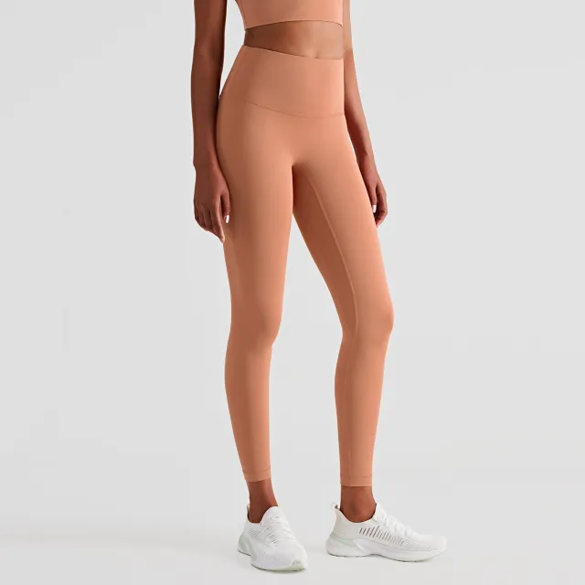Slim Room Sportswear Naked Seamless Yoga Pants Desert Sun - Shop at LoveMi
