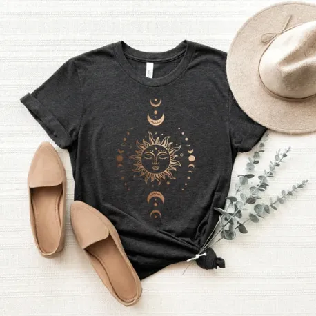 Women's T shirt Green Blue Pink Printed Short Sleeve Casual Weekend Basic V neck Short Sleeve Z776 - Shop at LoveMi