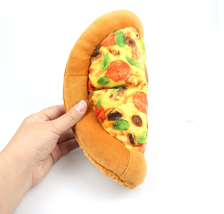 Pet Toy Sound Paper Pizza Strong And Bite Resistant