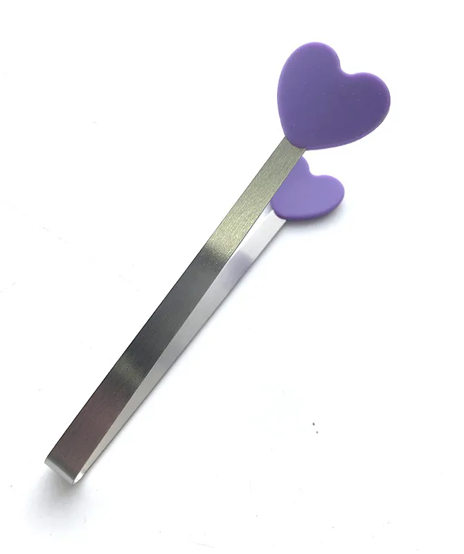 Food tongs ice tongs - Purple Love