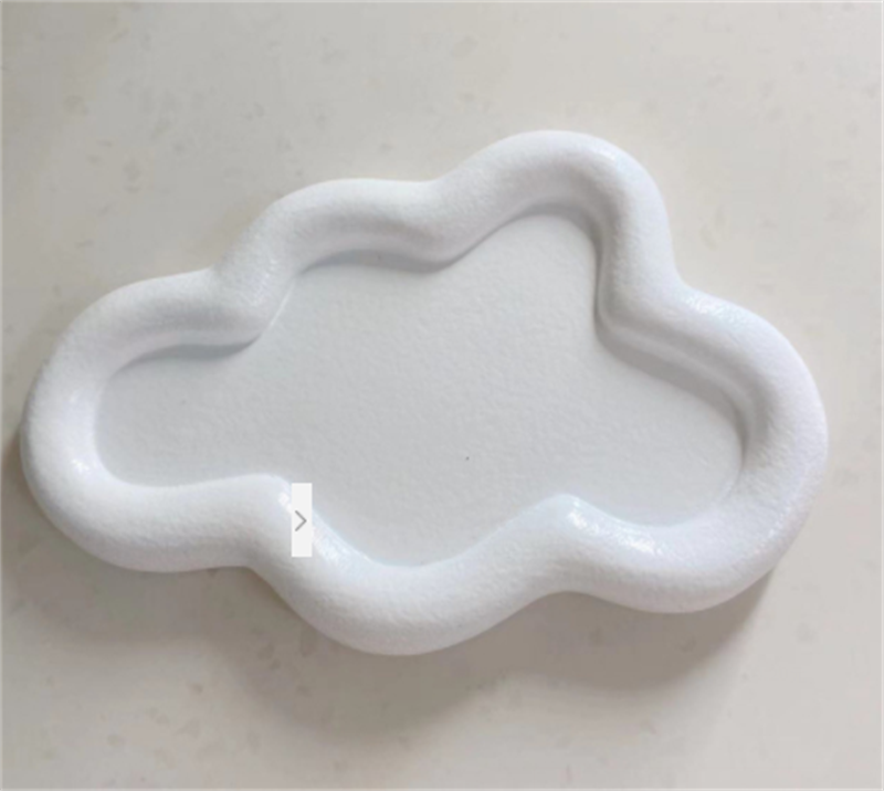 Title 5, Ins Cute Heart-shaped Jewelry Dish Storage Tray