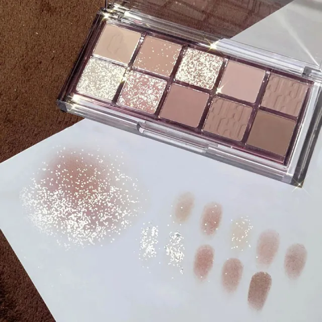 Earth Matte Ten Color Eyeshadow Palette 13Sunset Picnic - Shop at LoveMi