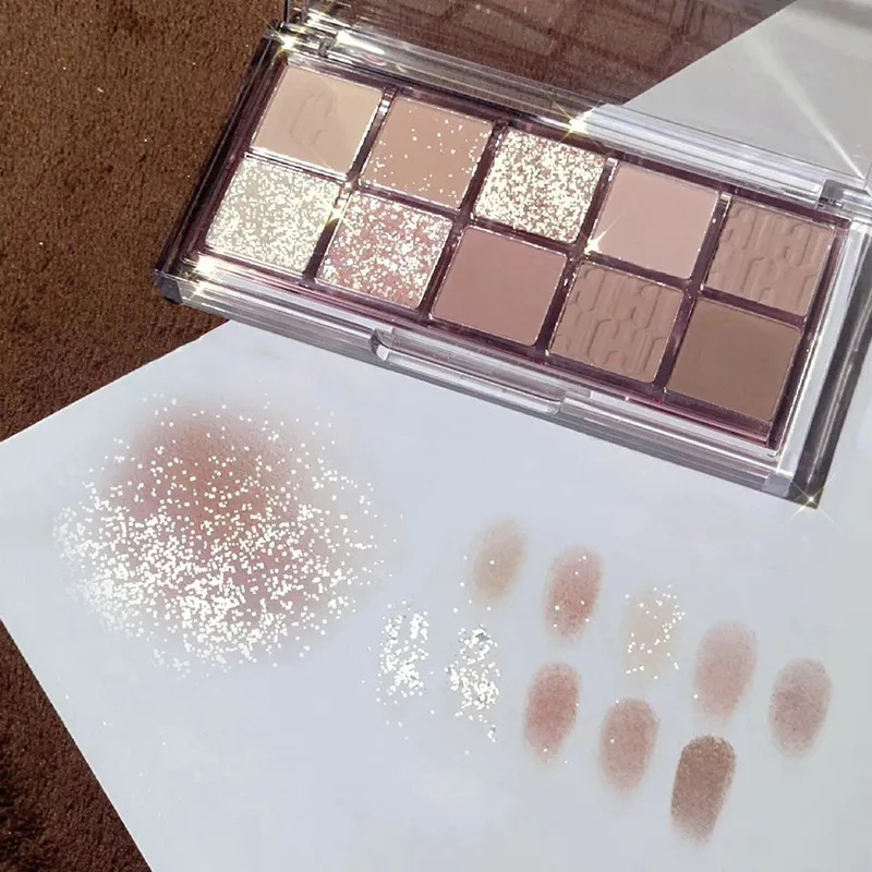 Earth Matte Ten Colour Eyeshadow Palette - 13Sunset Picnic
