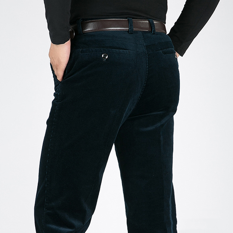 Title 4, Autumn Winter Thick Mens Corduroy Casual Pants...