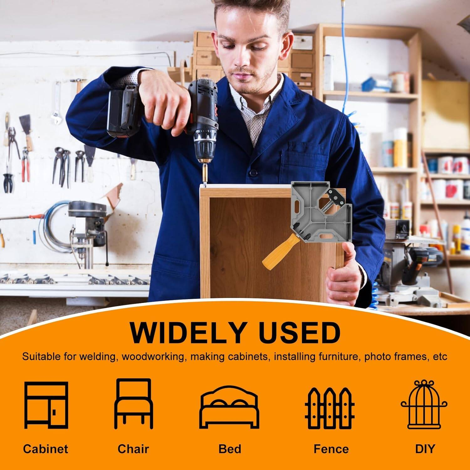 4Pcs 90 Degree Clamp Set — image 6
