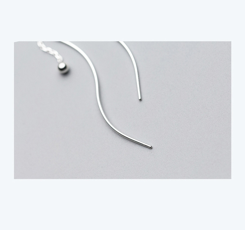 Female Korean Style Simple Fashion Round Bead Ear Line