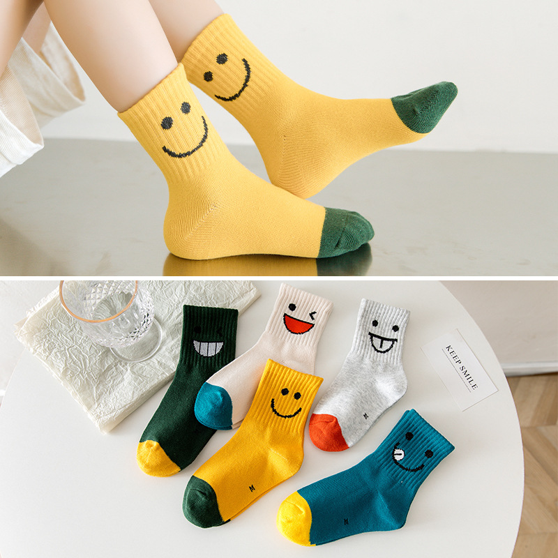 Cartoon Sports Children's Socks Autumn And Winter New