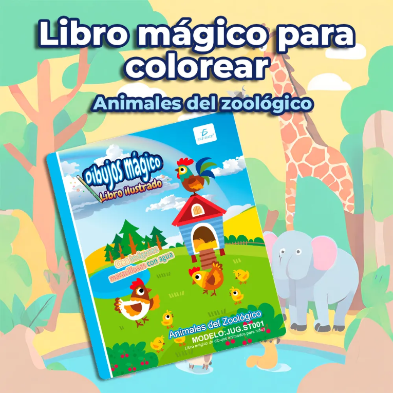 Children's Coloring Book Magic Of Water Colors