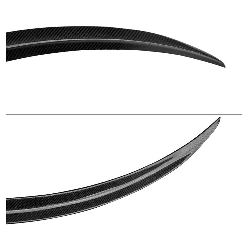 Fits 17-22 B ENZ C-Class W205 Coupe C205 Trunk Spoiler C63 Style Carbon Fiber — foto 2