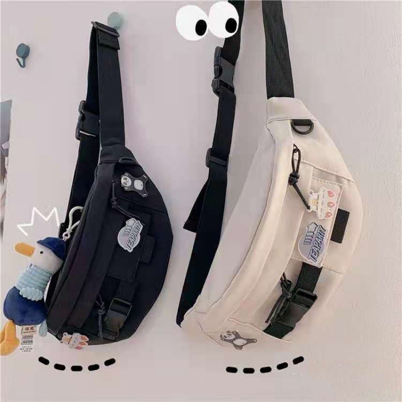 Women's Ins Harajuku Style All-match Messenger Bag Large Capacity