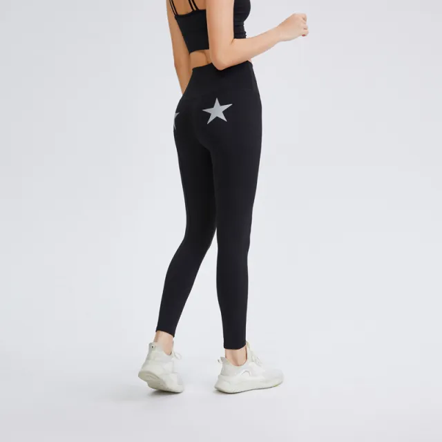 Women's Tight Elastic Hip lifting Yoga High waist Sports Quick drying Pants Black - Shop at LoveMi