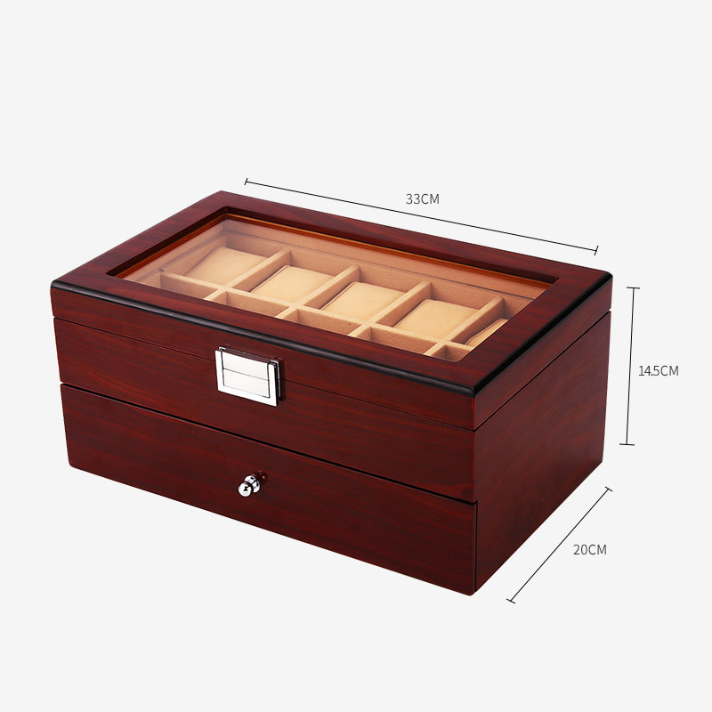 20 Position Window Watch Display With Drawer