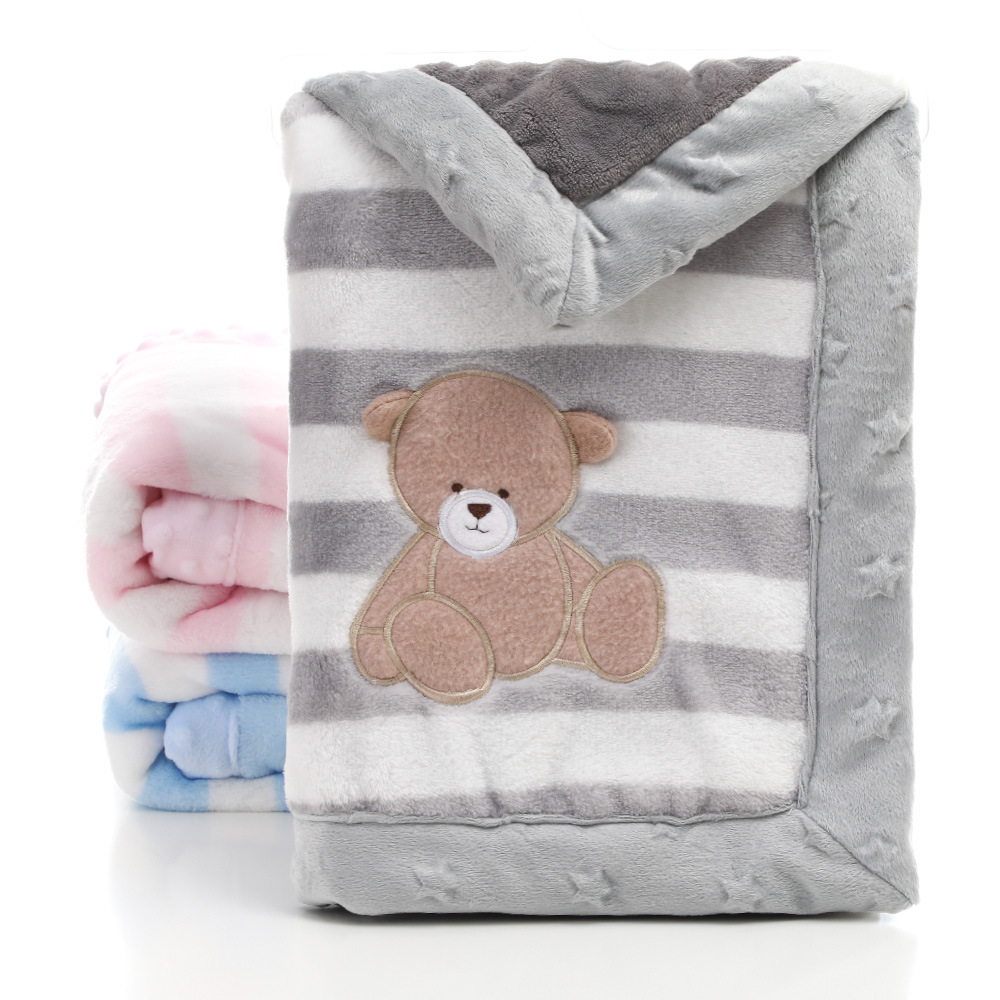 Flannel children double blanket - Plush Flannel Throw for Kids | Dream