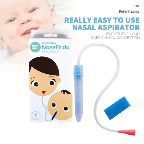 Baby Mouth Suction Nose Cleaning Anti-ride Frida Nasal Aspirator