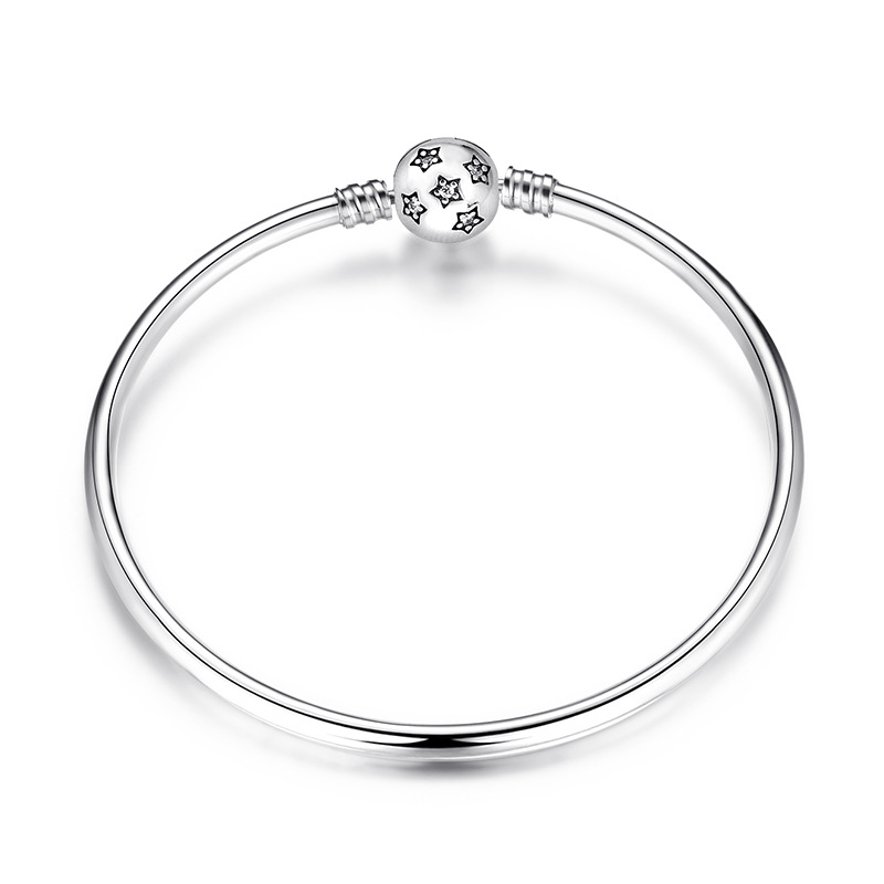 Title 11, S925 Sterling Silver 4,5 mm perla Jednostavna o...