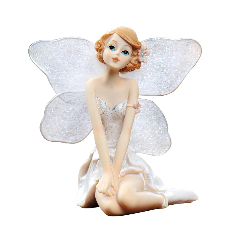 Ornament living room ornament resin decoration little angel