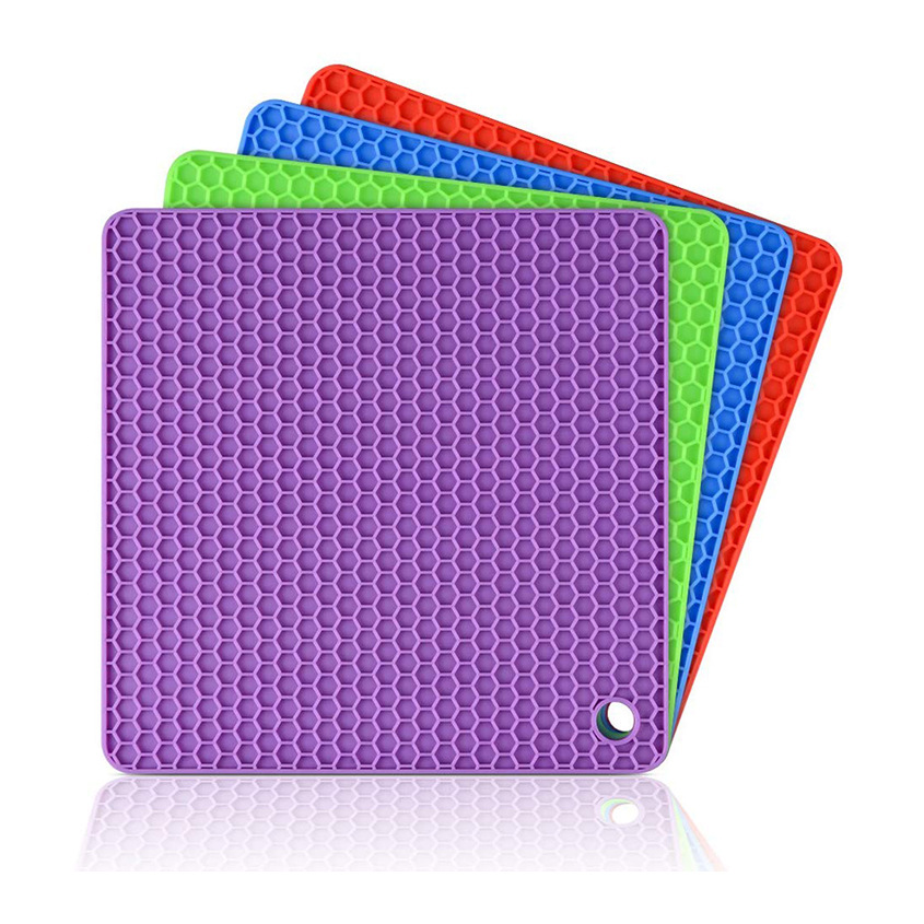 Title 5, Square honeycomb cushion silicone placemat