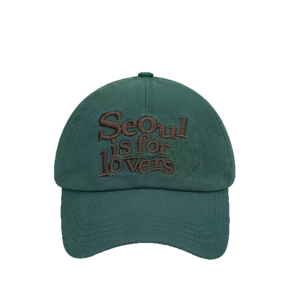 Korean-style Fashionable Embroidered Three-row Letter Heart-shaped Embroidery Baseball Cap, Suitable For Both Men And Women, Versatile For Daily Commuting And Casual Wear.