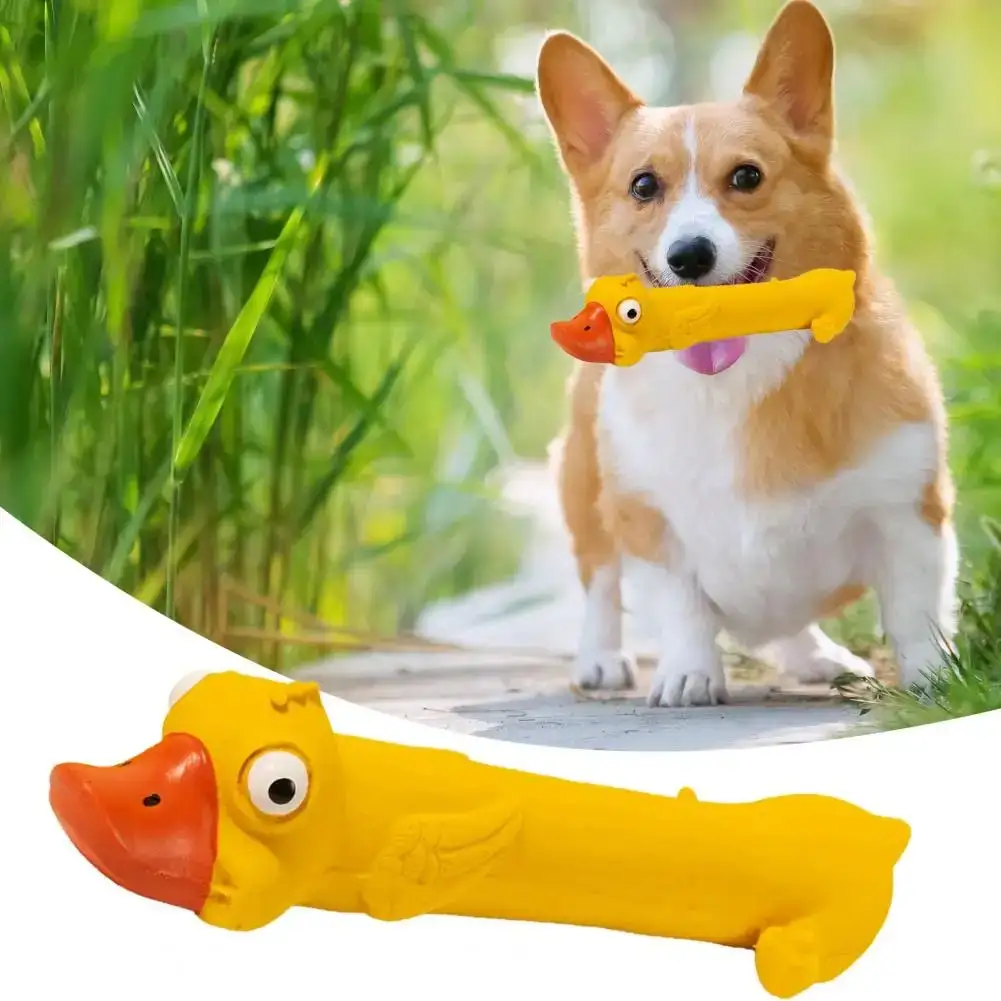 Teeth Grinding Latex Dog Toy Dental Health